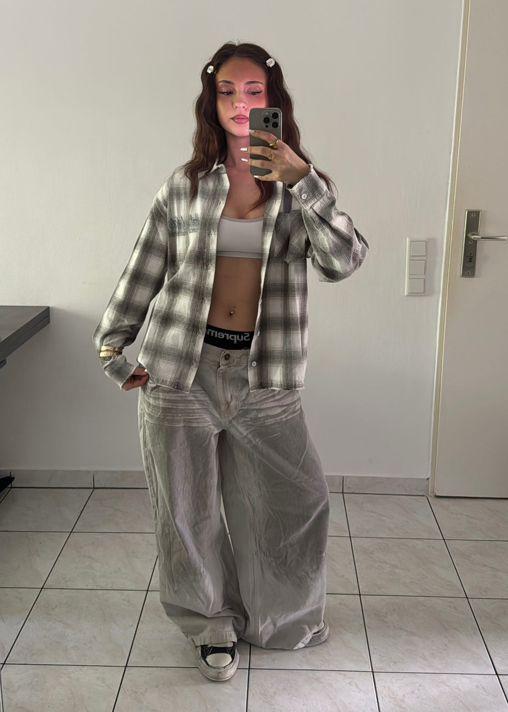 HOLLYWOOD HILLS FLANNEL GREY