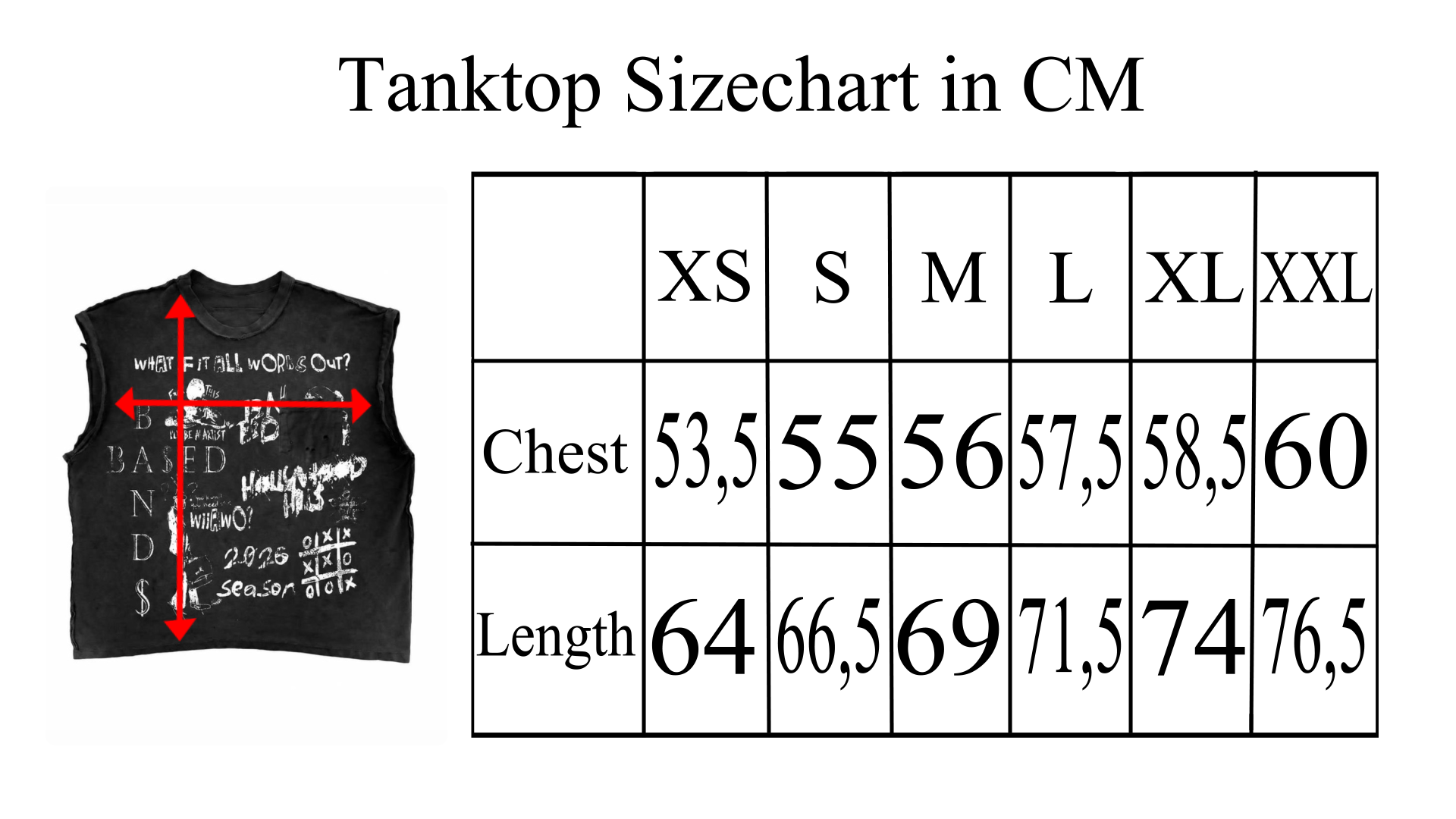 BLACK WIIAWO TANKTOP