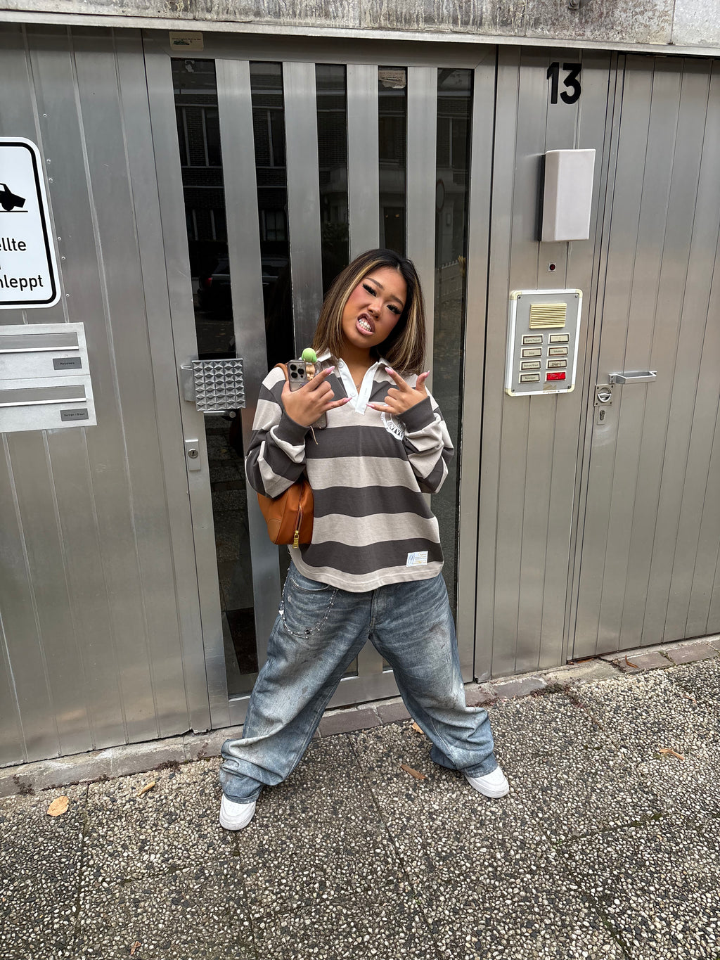 University Poloshirt Grey