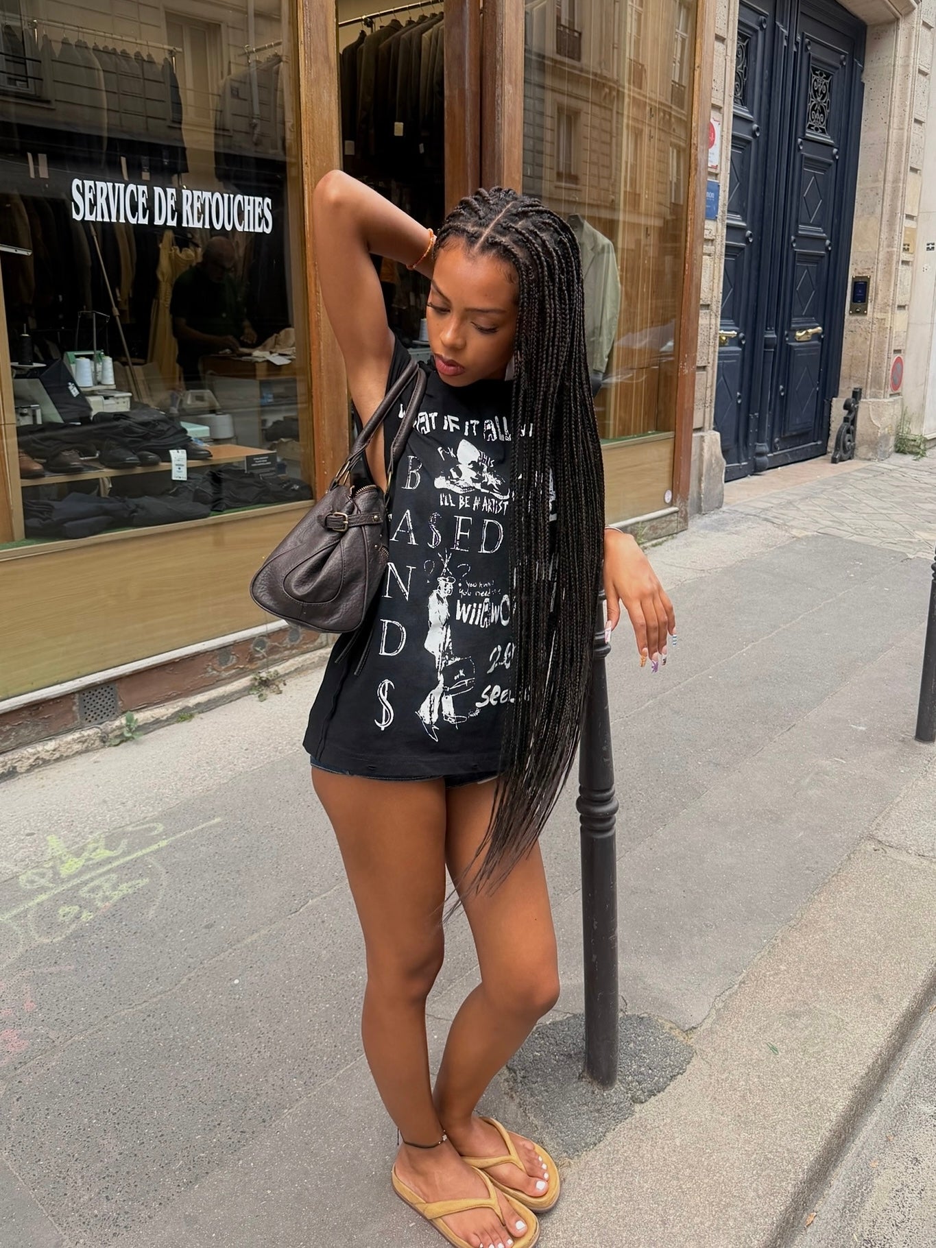 BLACK WIIAWO TANKTOP