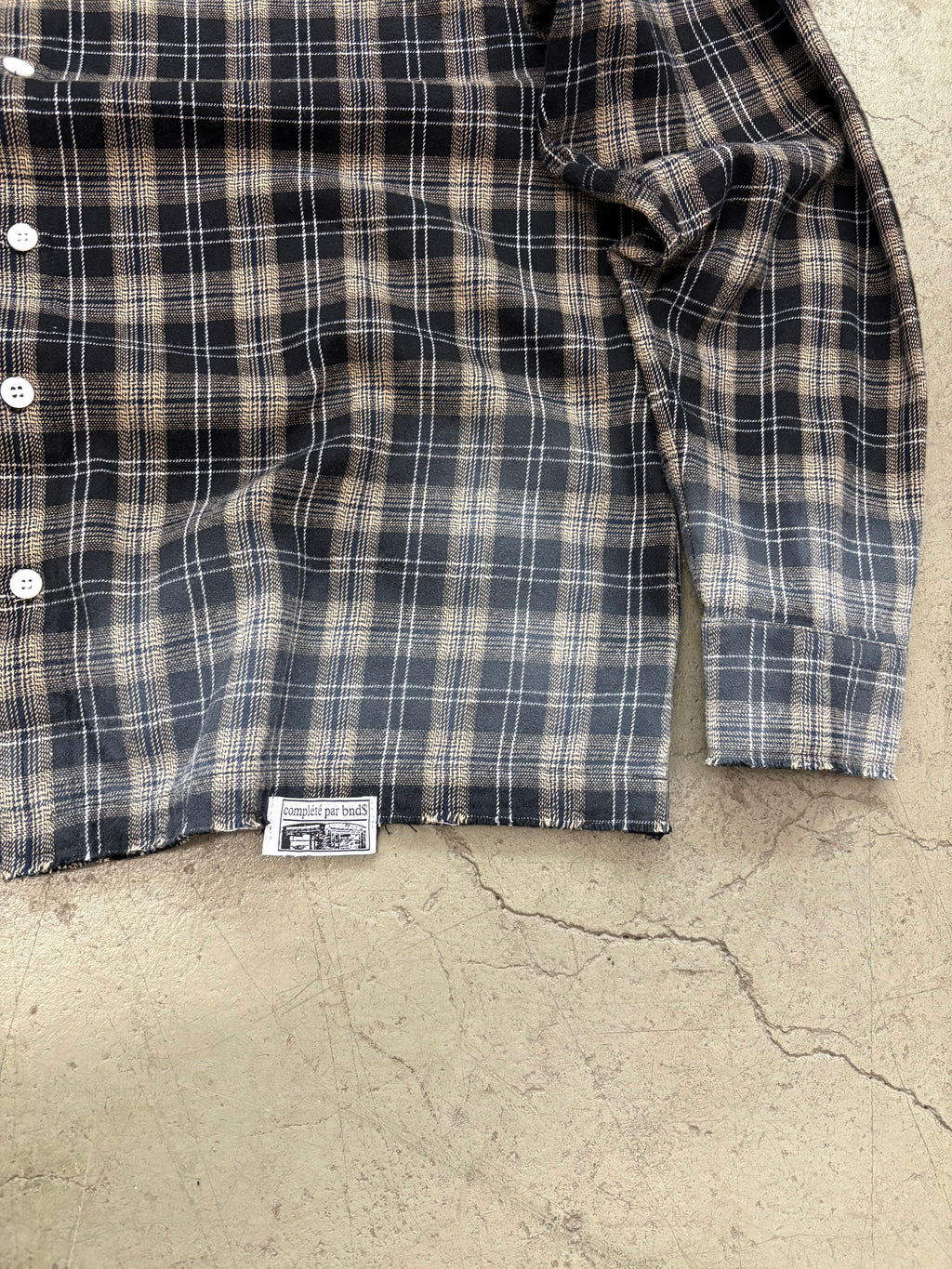 HOLLYWOOD HILLS FLANNEL BLACK