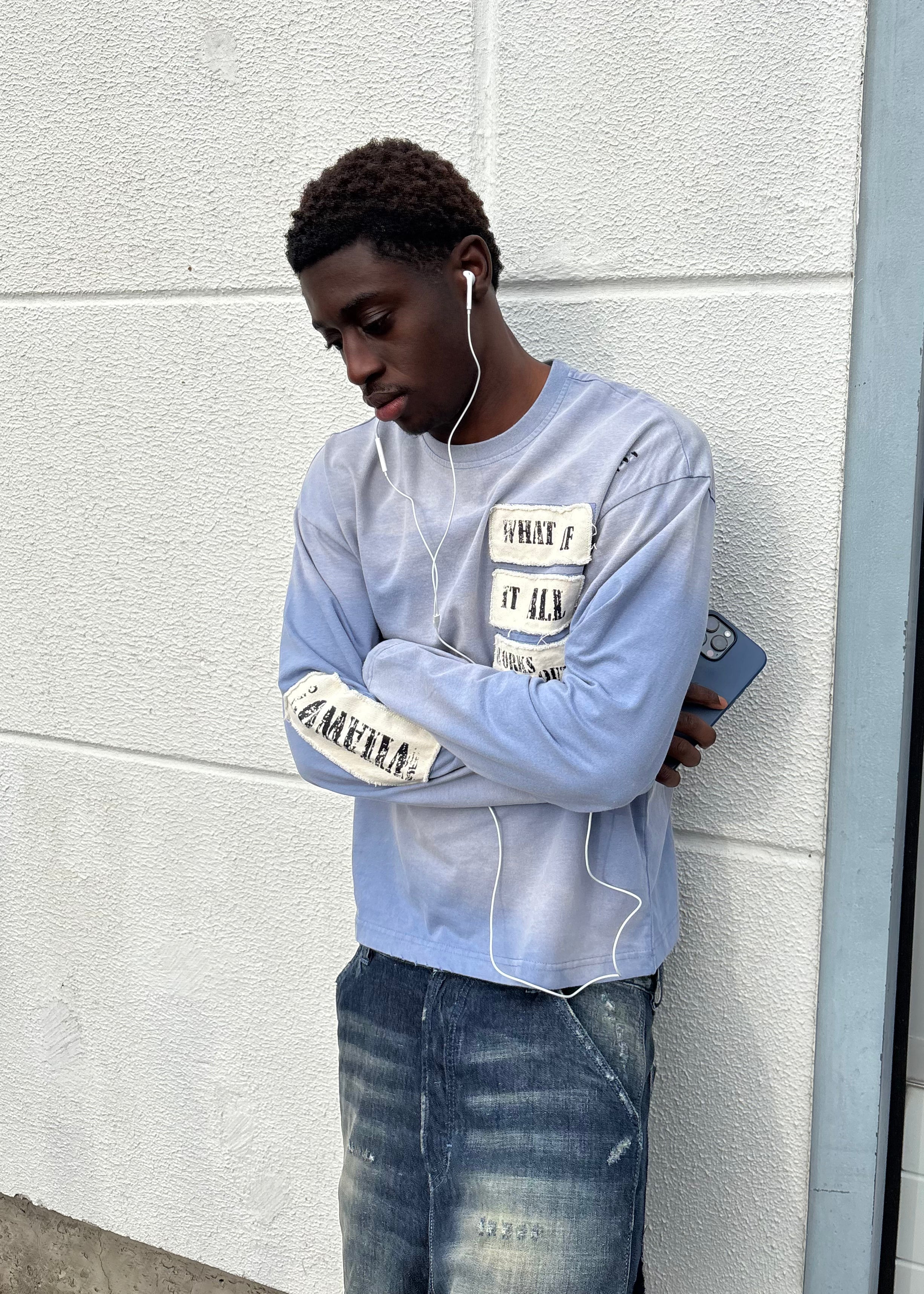 BLUE WIIAWO LONGSLEEVE