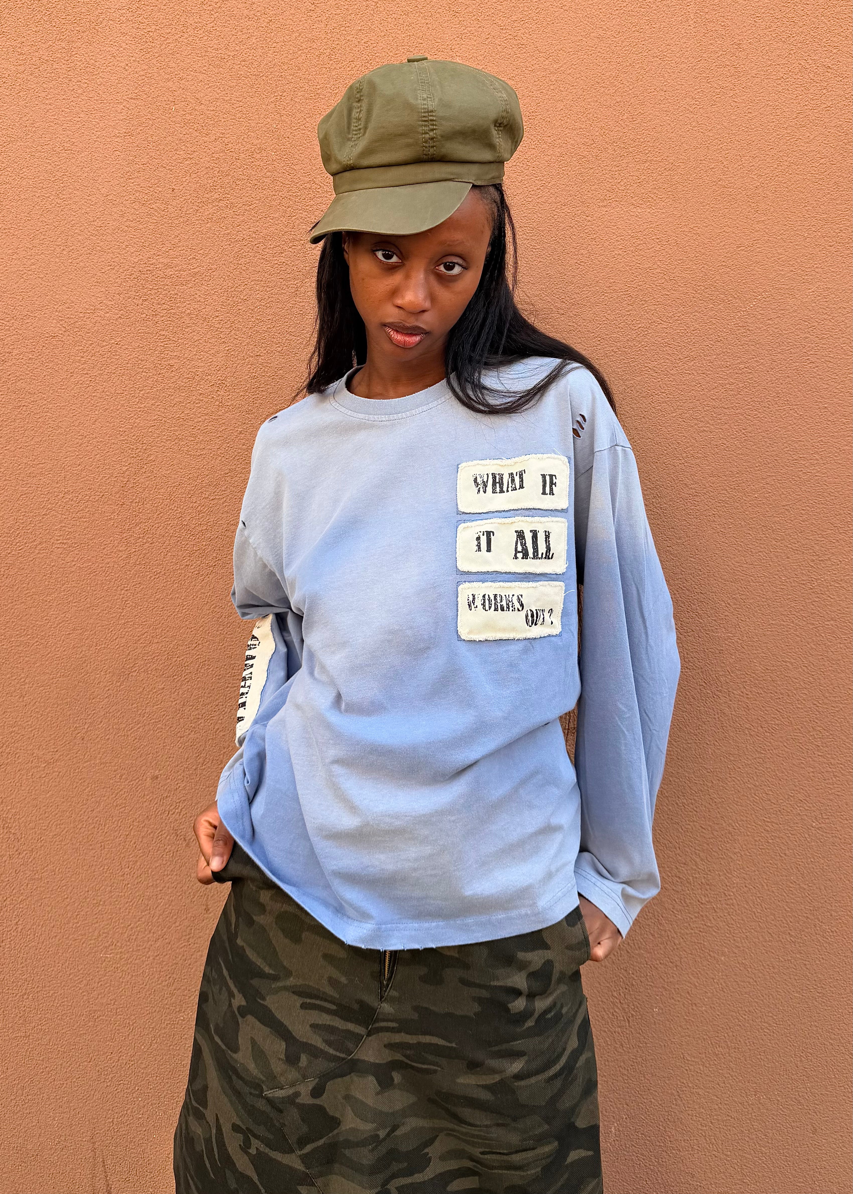 BLUE WIIAWO LONGSLEEVE