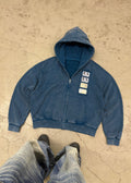BLUE PATCH ZIPPER