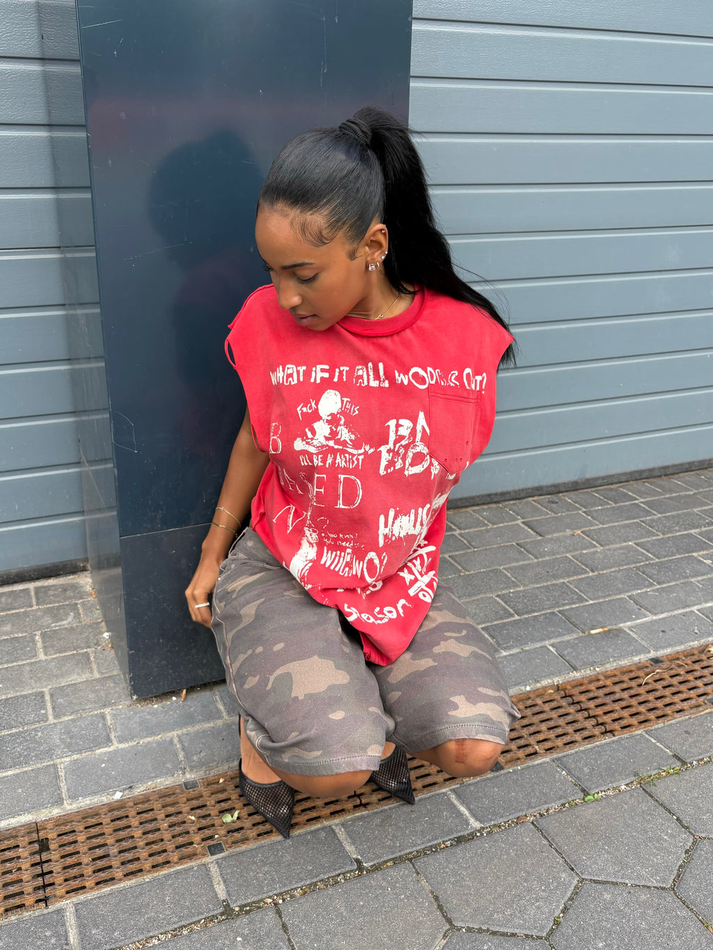 RED WIIAWO TANKTOP