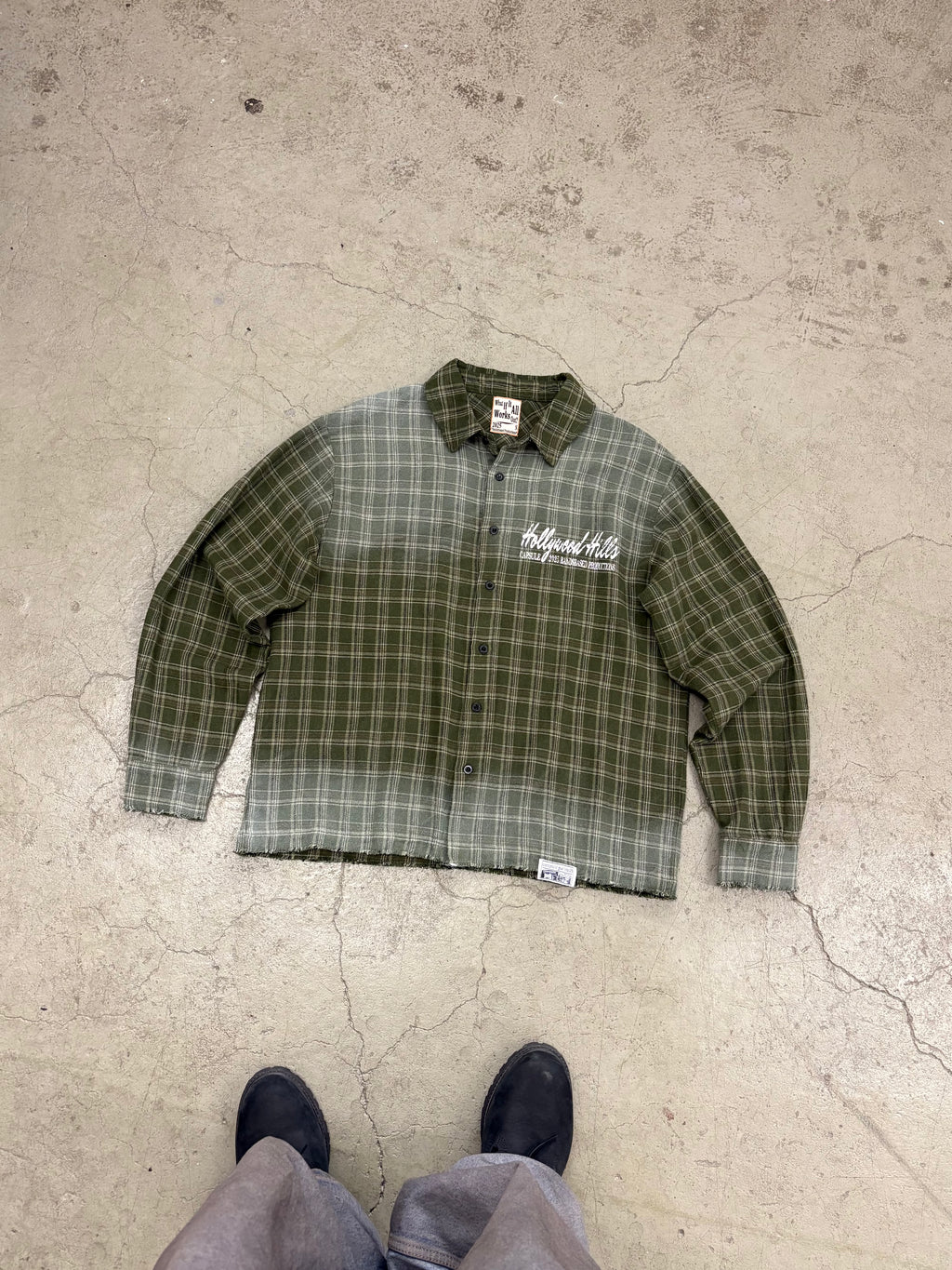 Hollywood Hills Flannelshirt Green