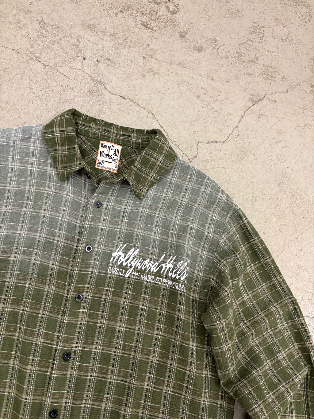 Hollywood Hills Flannelshirt Green
