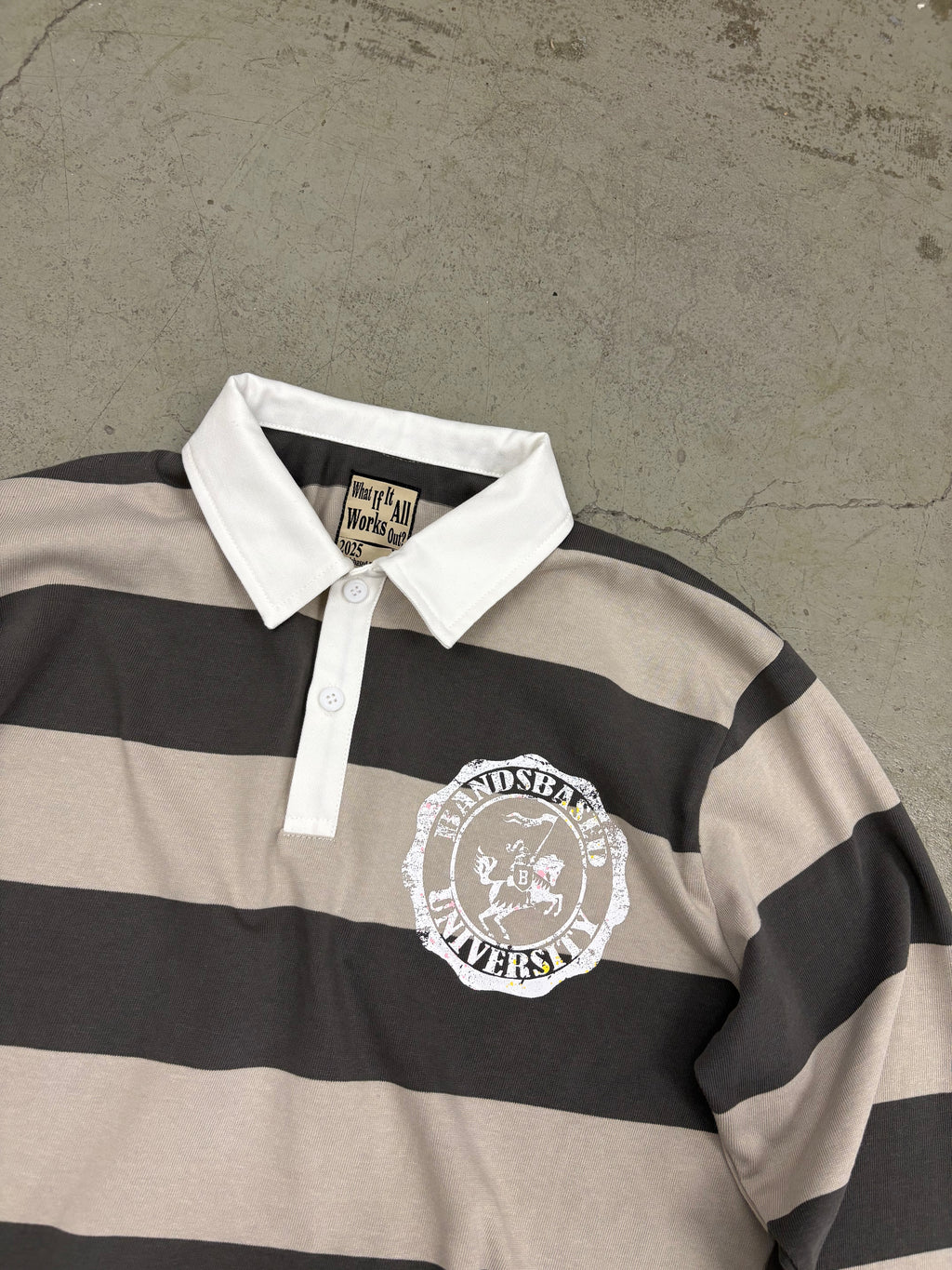 University Poloshirt Grey