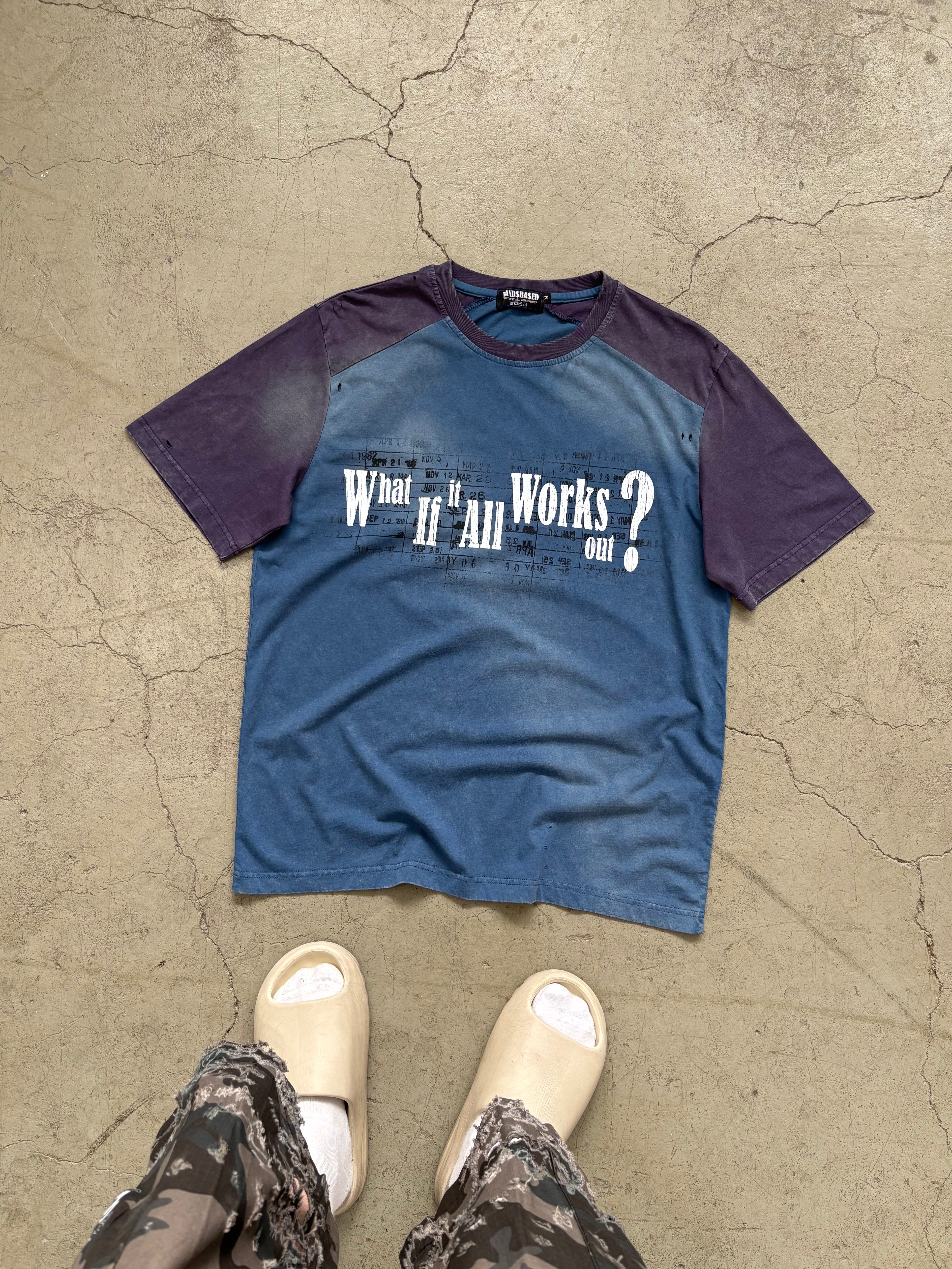 BLUE WIIAWO TEE
