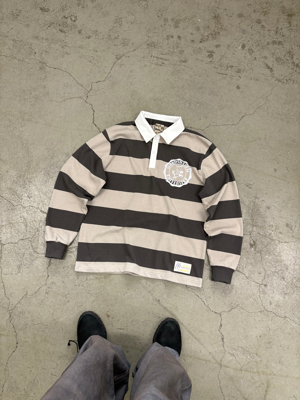 University Poloshirt Grey