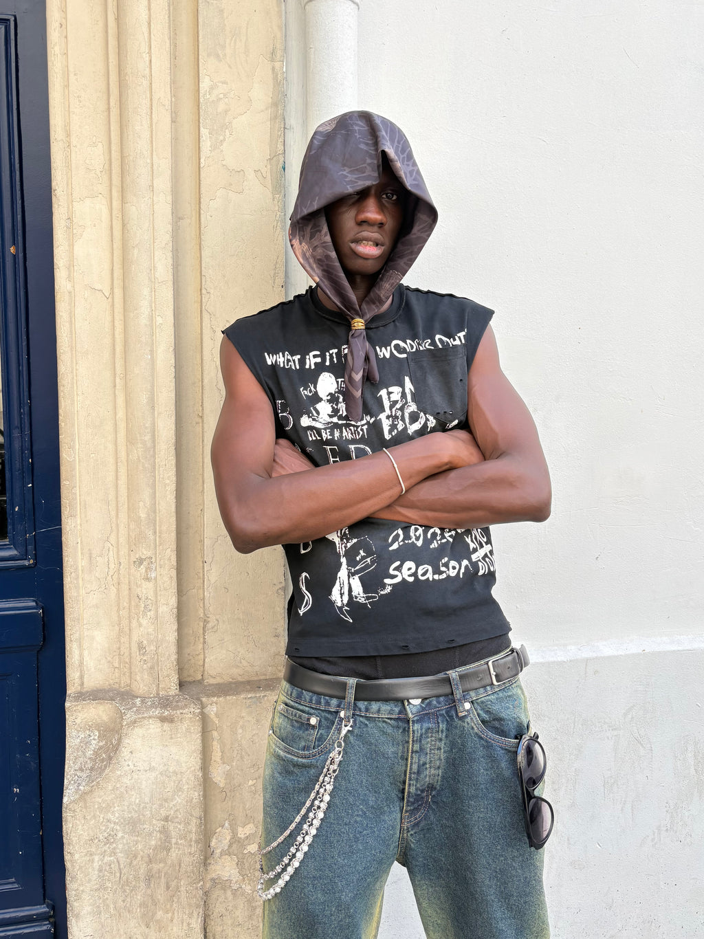 BLACK WIIAWO TANKTOP