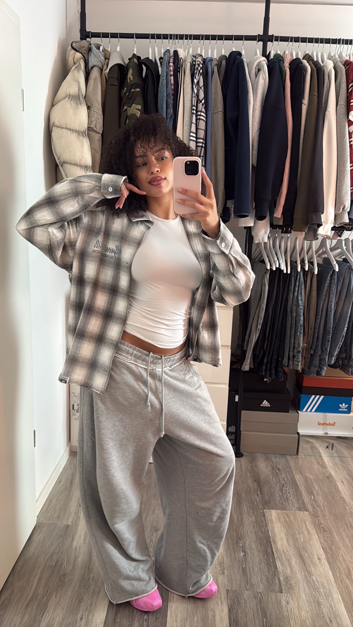 HOLLYWOOD HILLS FLANNEL GREY