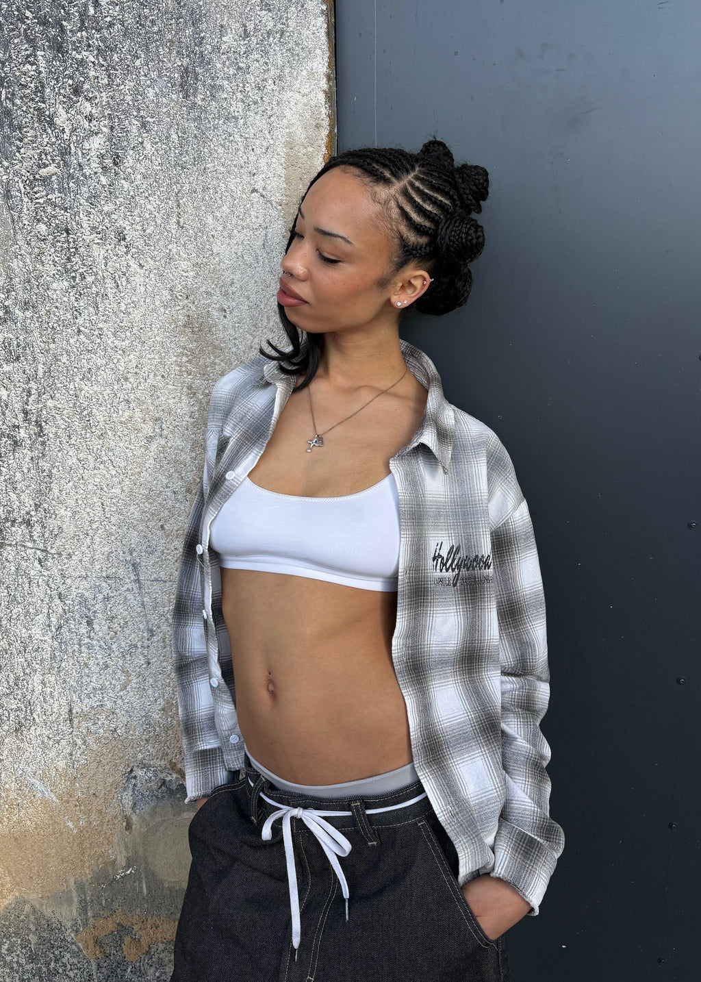 HOLLYWOOD HILLS FLANNEL GREY