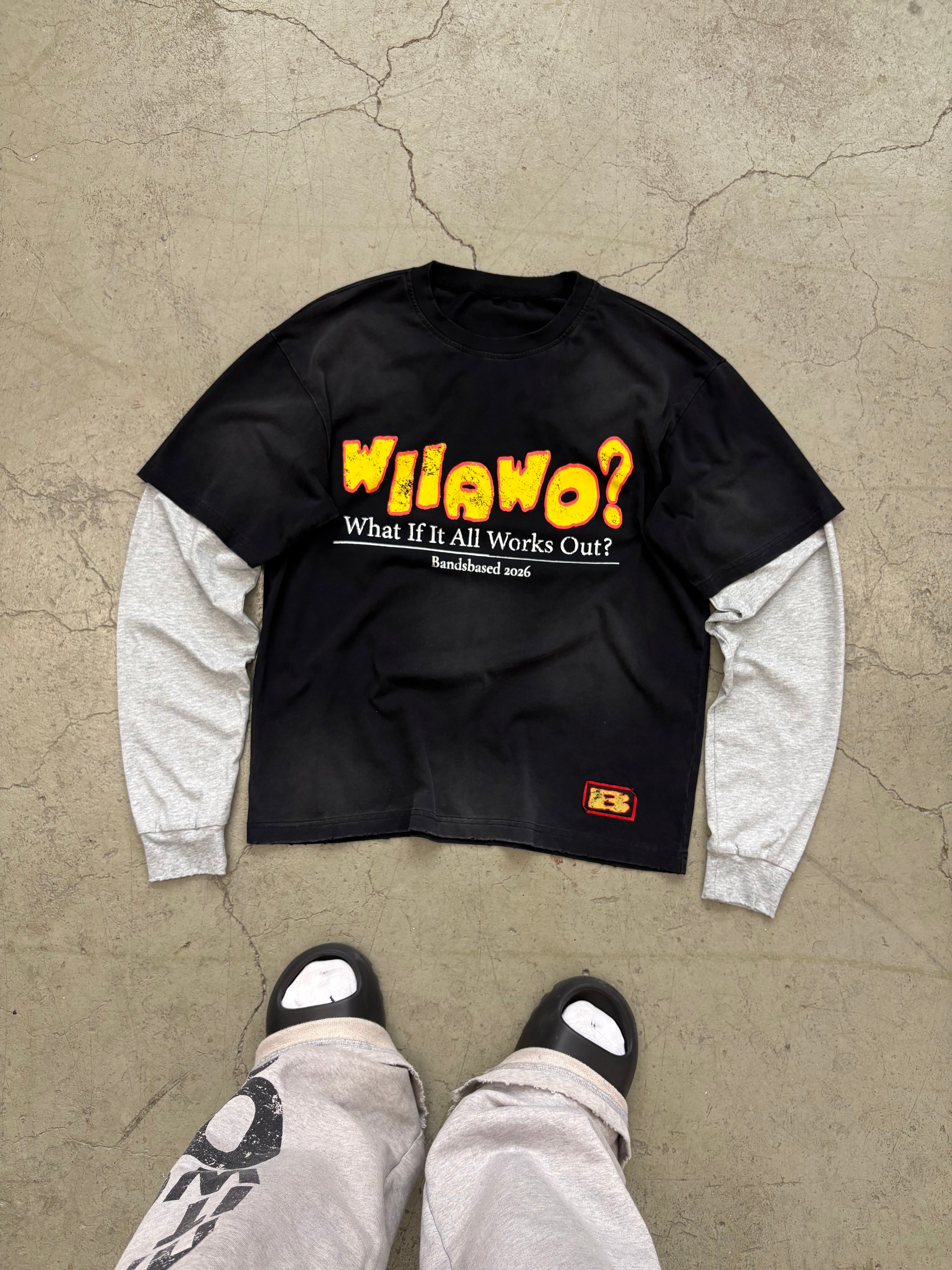 WIIAWO 1OF1 DOUBLE LAYER SHIRT