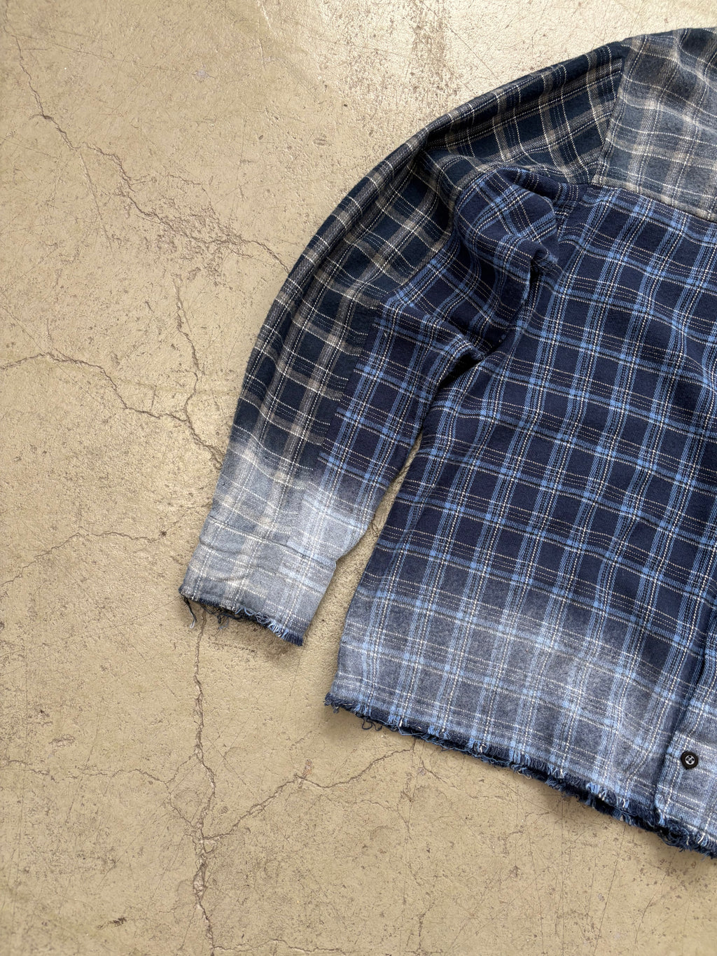 BLUE 1OF1 TWO TONE FLANNEL