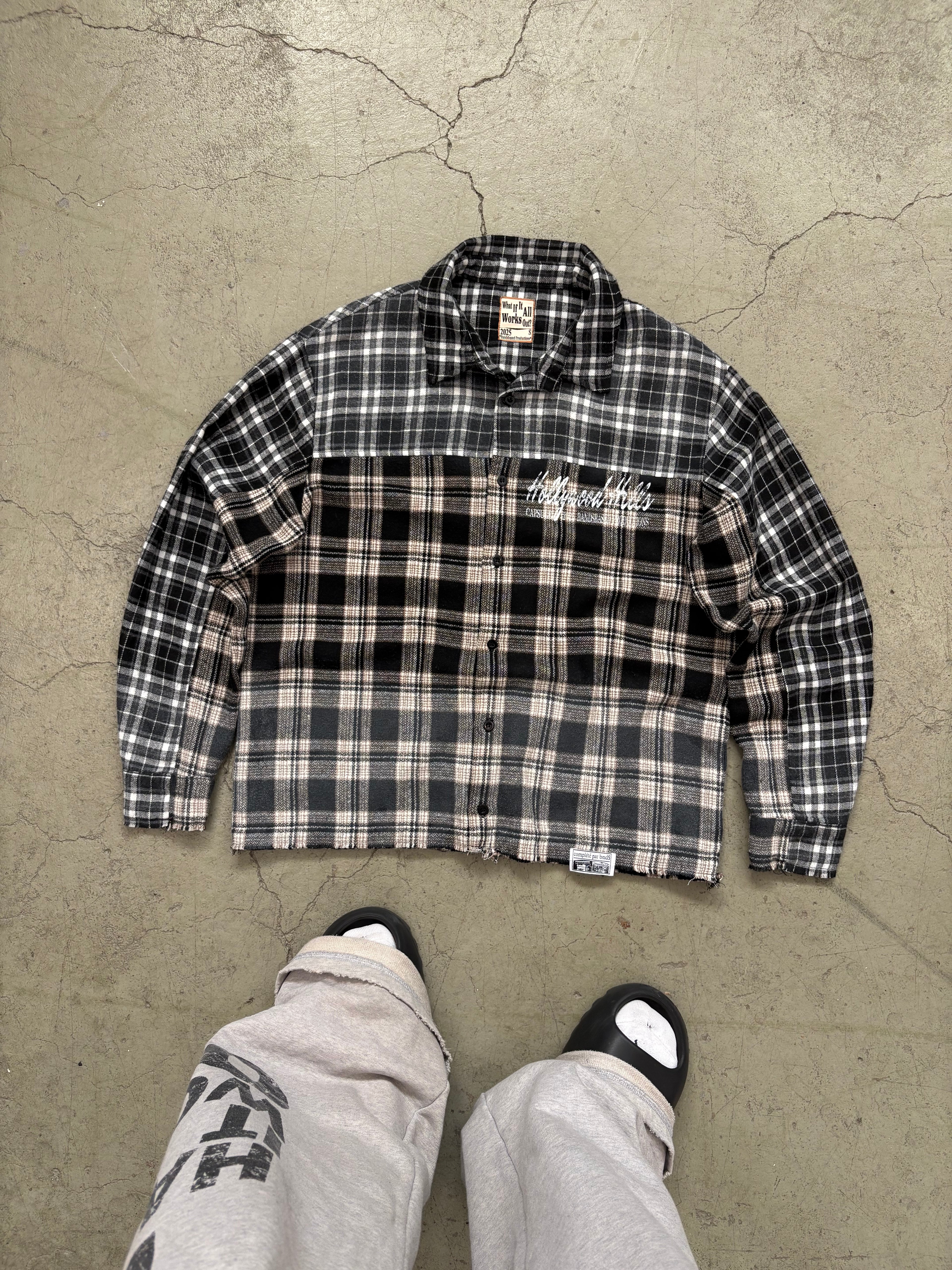 GREY 1OF1 TWO TONE FLANNEL