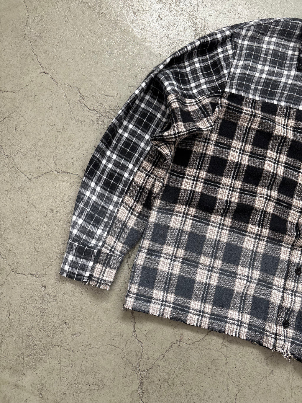 GREY 1OF1 TWO TONE FLANNEL