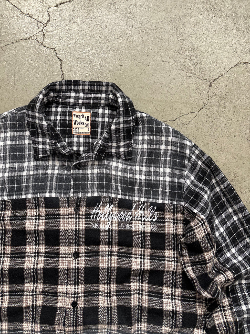 GREY 1OF1 TWO TONE FLANNEL