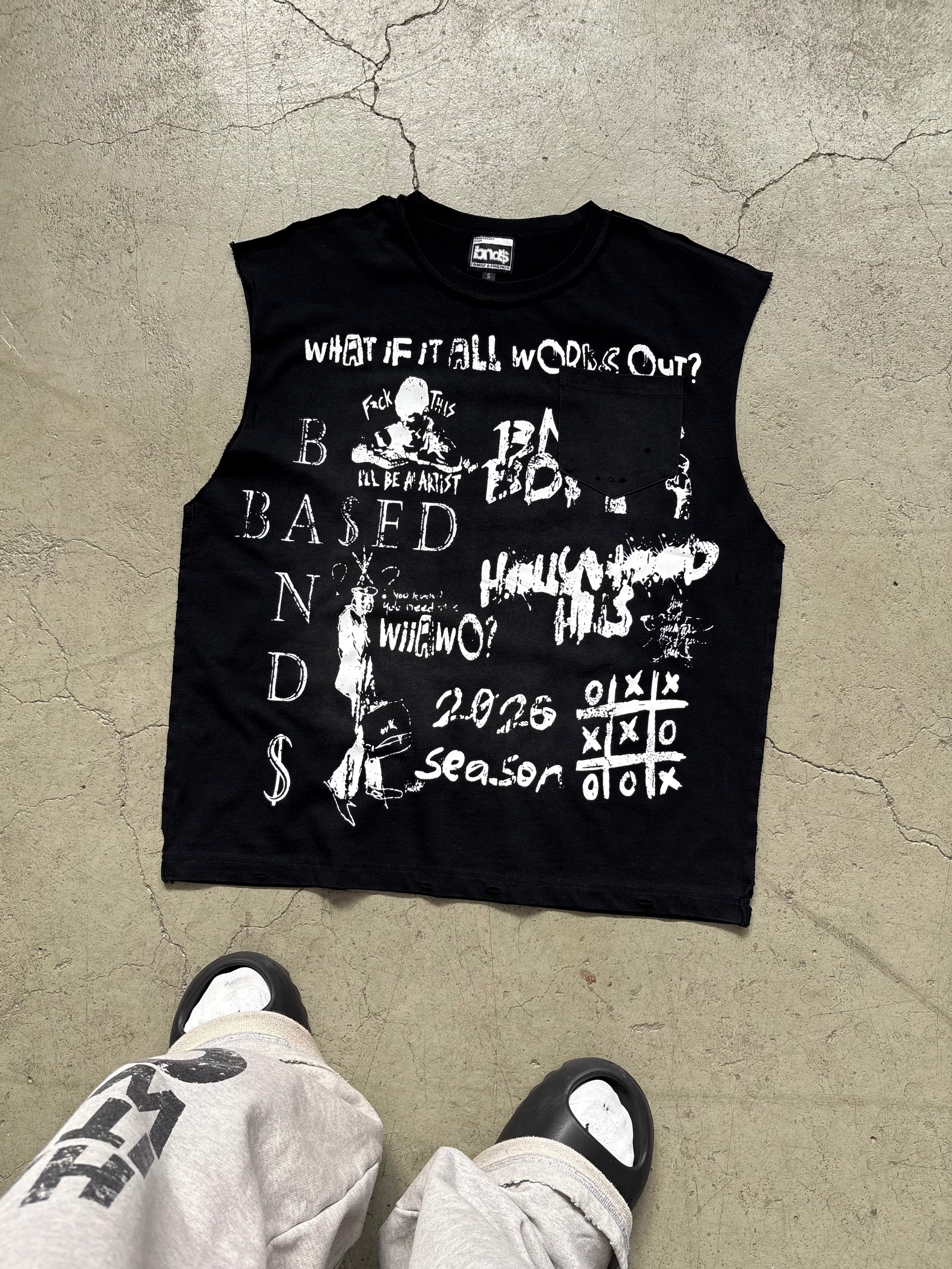 BLACK WIIAWO TANKTOP