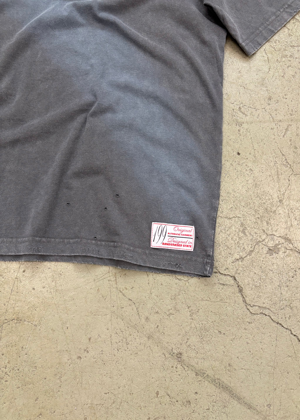 GREY BB VINTAGE TEE