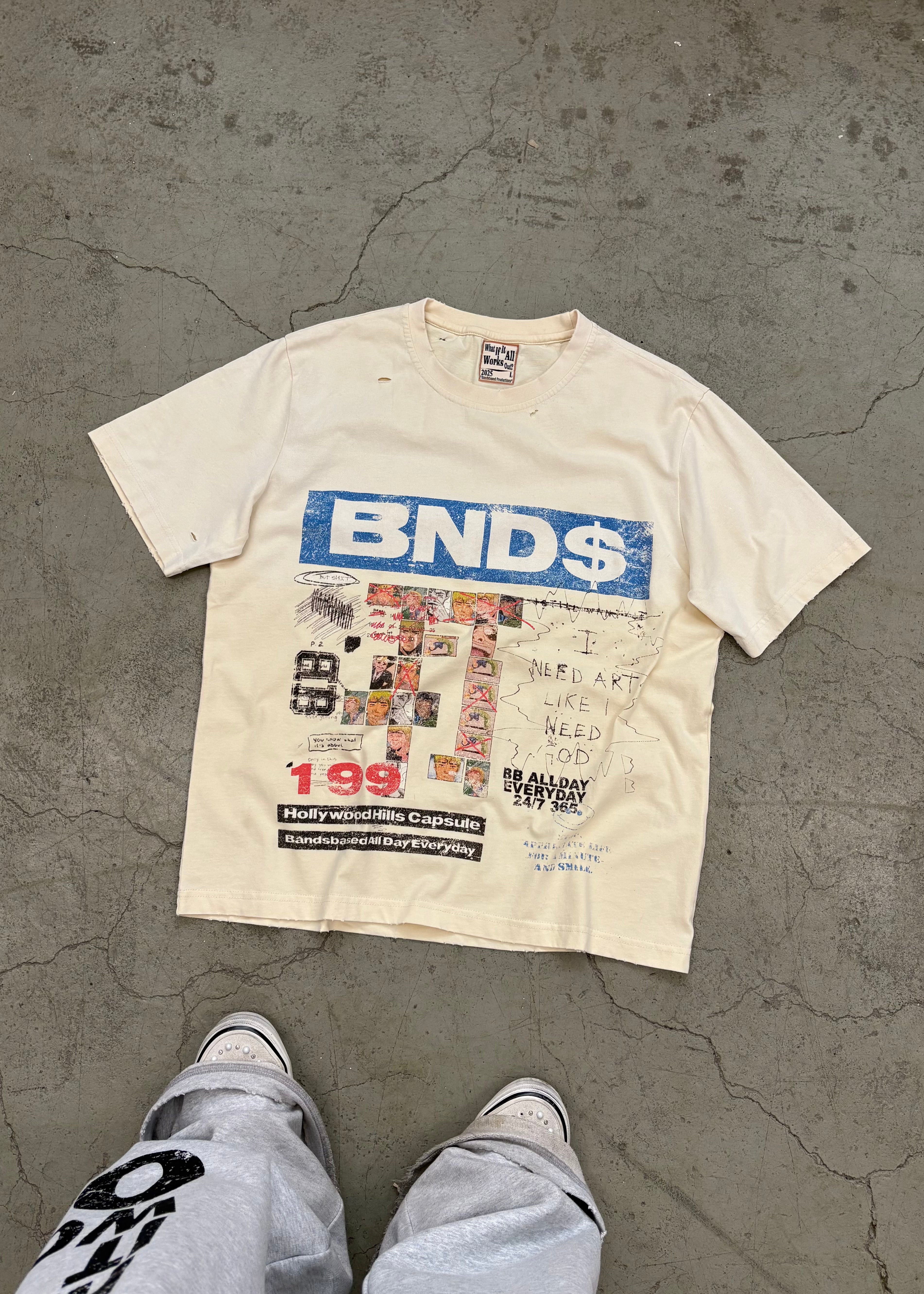 VINTAGE BND$ TEE