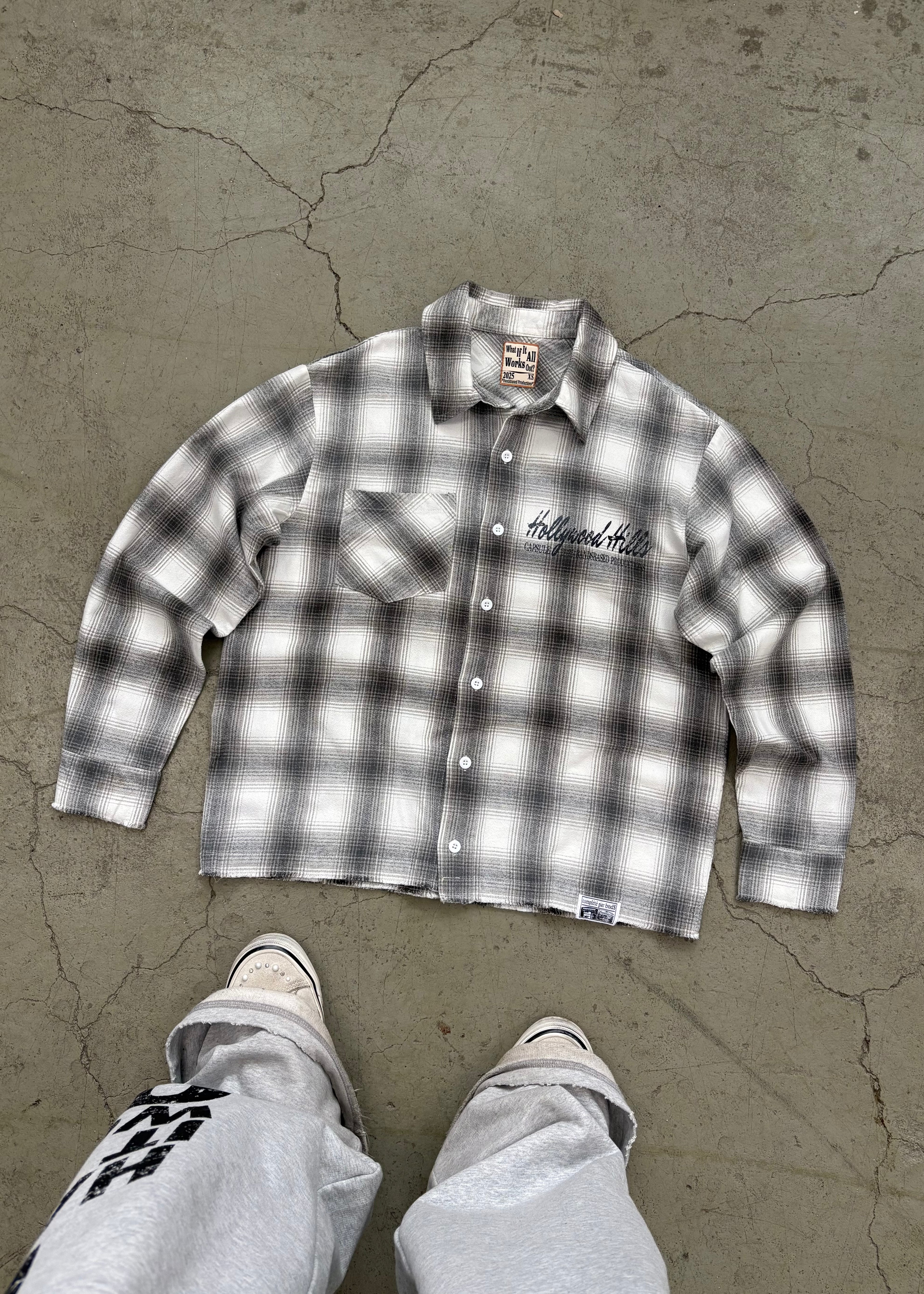 HOLLYWOOD HILLS FLANNEL GREY