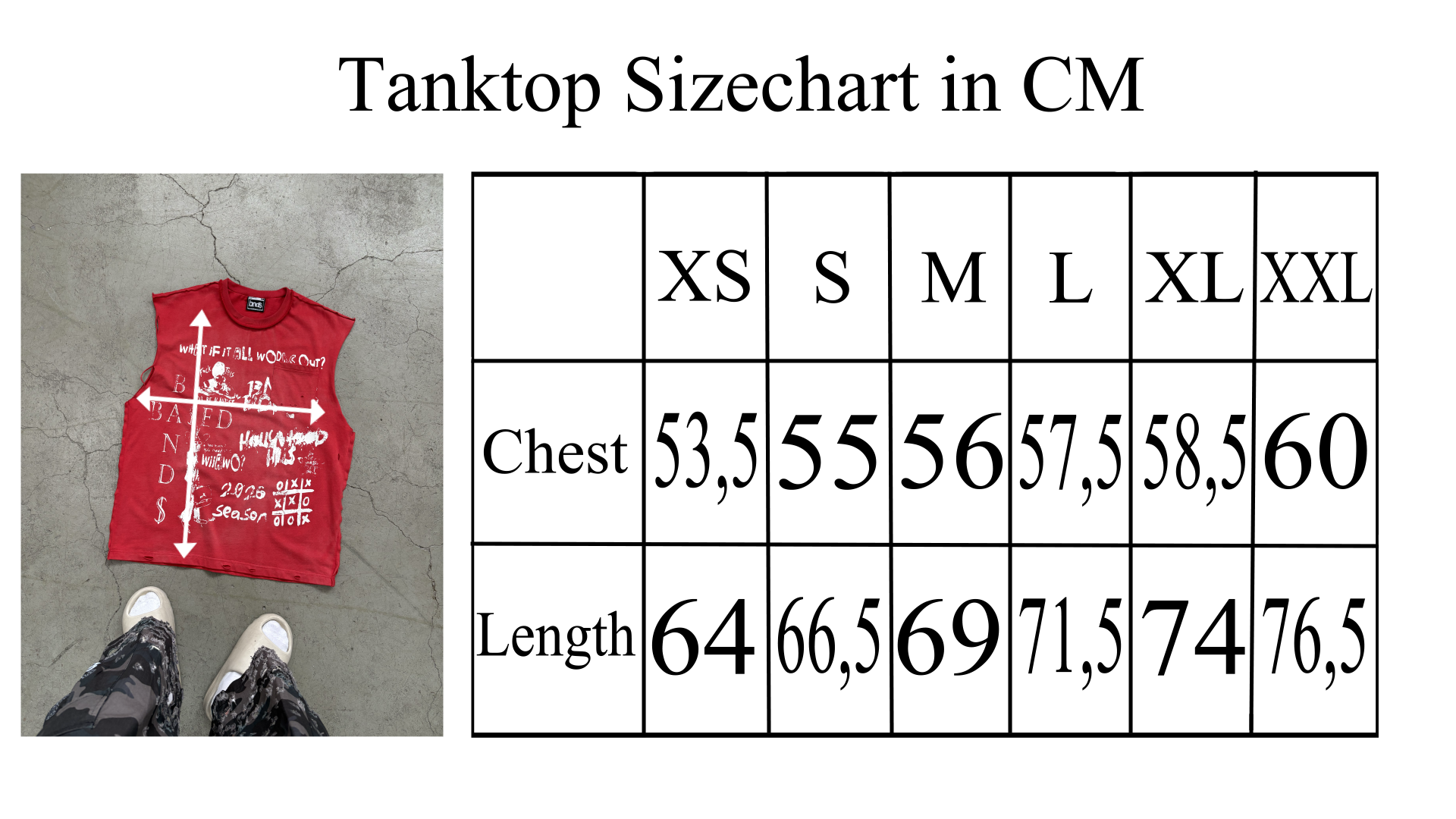 RED WIIAWO TANKTOP